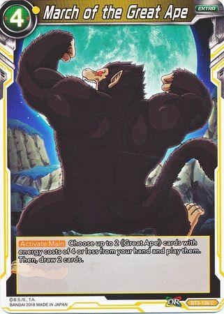 March of the Great Ape (BT3-106) [Cross Worlds] - Doe's Cards