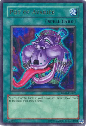 Pot of Avarice [DR04-EN097] Ultra Rare - Doe's Cards