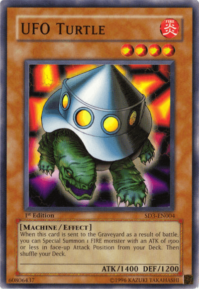 UFO Turtle [SD3-EN004] Common - Doe's Cards