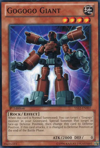 Gogogo Giant [YS12-EN007] Common - Doe's Cards