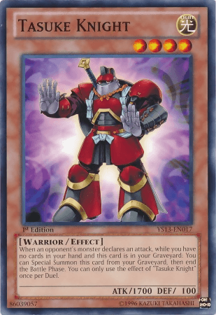 Tasuke Knight [YS13-EN017] Common - Doe's Cards