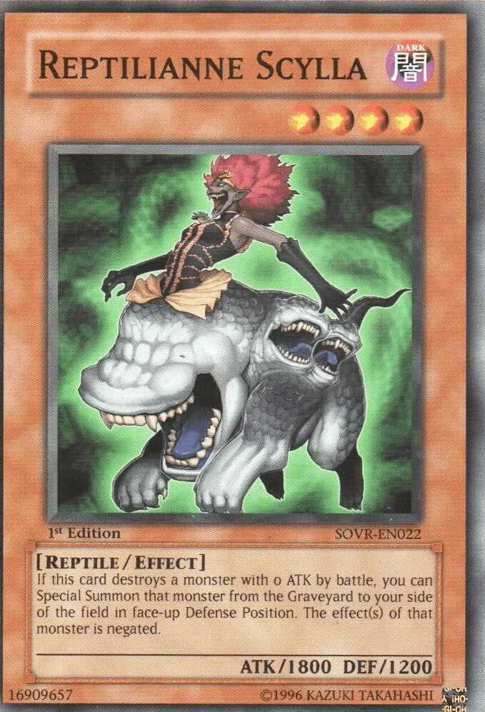 Reptilianne Scylla [SOVR-EN022] Common - Doe's Cards