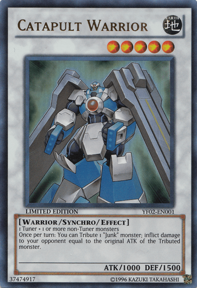 Catapult Warrior [YF02-EN001] Ultra Rare - Doe's Cards