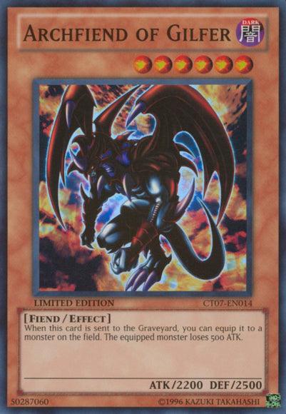 Archfiend of Gilfer [CT07-EN014] Super Rare - Doe's Cards