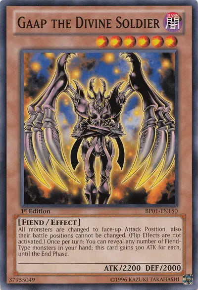 Gaap the Divine Soldier [BP01-EN150] Common - Doe's Cards