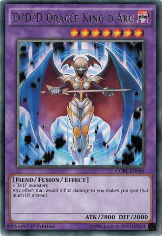 D/D/D Oracle King d'Arc [CORE-EN046] Rare - Doe's Cards