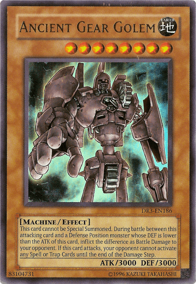 Ancient Gear Golem [DR3-EN186] Ultra Rare - Doe's Cards