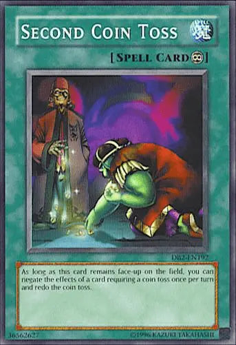 Second Coin Toss [DB2-EN192] Common - Doe's Cards