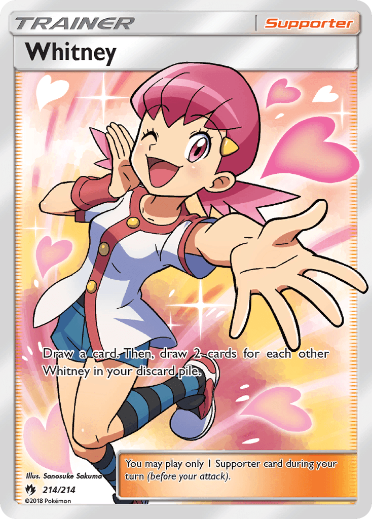 Whitney (214/214) [Sun & Moon: Lost Thunder] - Doe's Cards