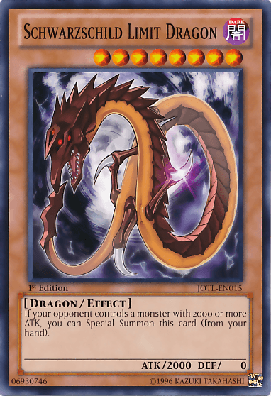 Schwarzschild Limit Dragon [JOTL-EN015] Common - Doe's Cards