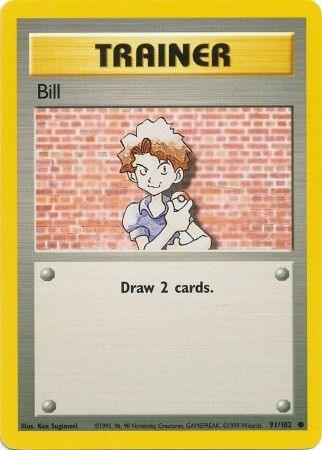 Bill (91/102) [Base Set Unlimited] - Doe's Cards