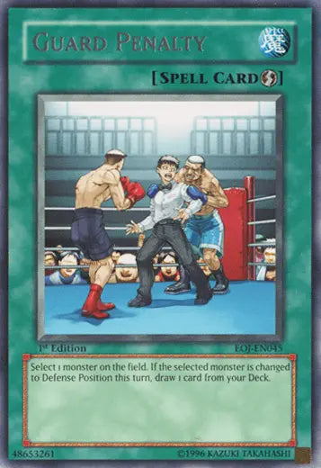 Guard Penalty [EOJ-EN045] Rare - Doe's Cards
