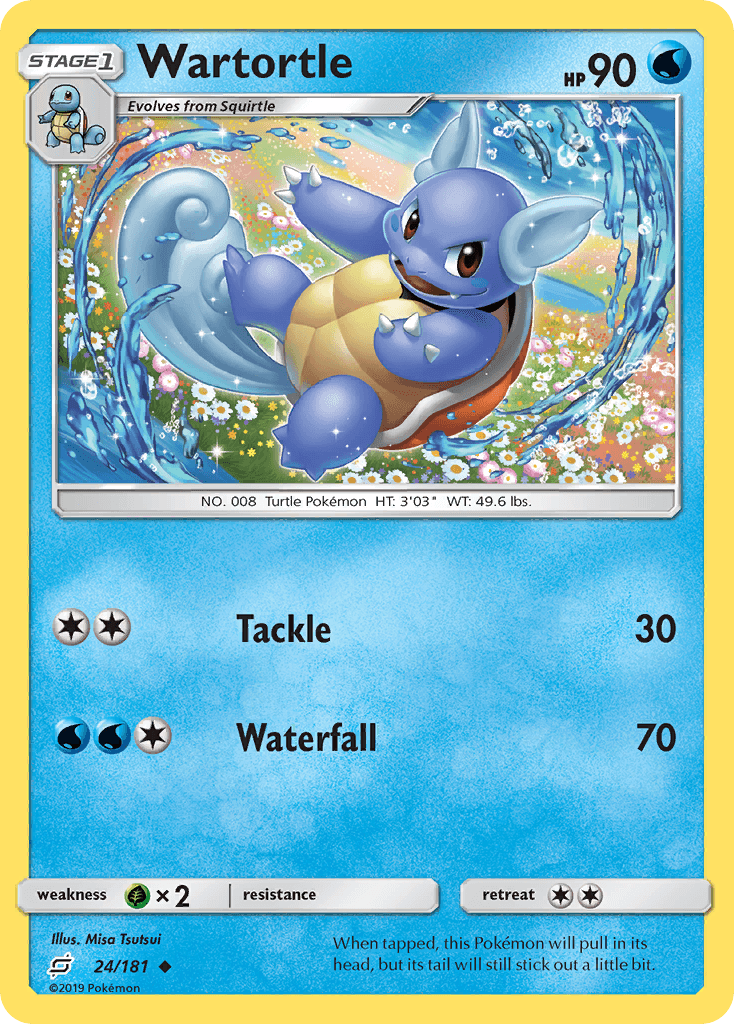 Wartortle (24/181) [Sun & Moon: Team Up] - Doe's Cards