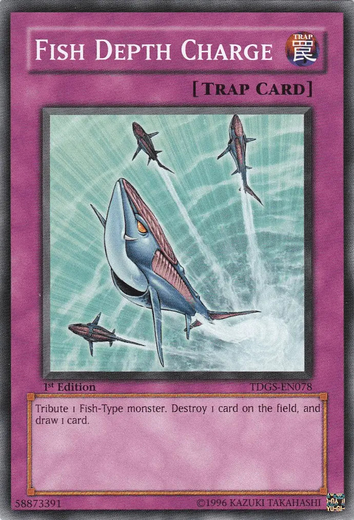 Fish Depth Charge [TDGS-EN078] Common - Doe's Cards