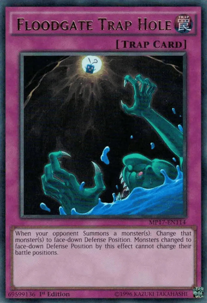 Floodgate Trap Hole [MP17-EN114] Ultra Rare - Doe's Cards