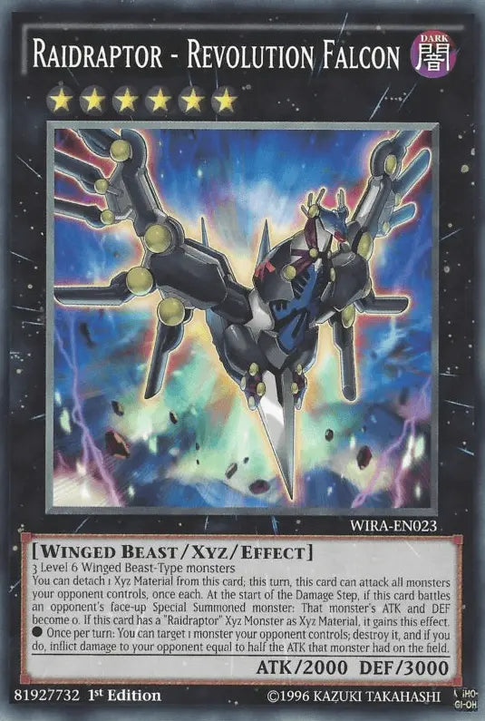 Raidraptor - Revolution Falcon [WIRA-EN023] Common - Doe's Cards