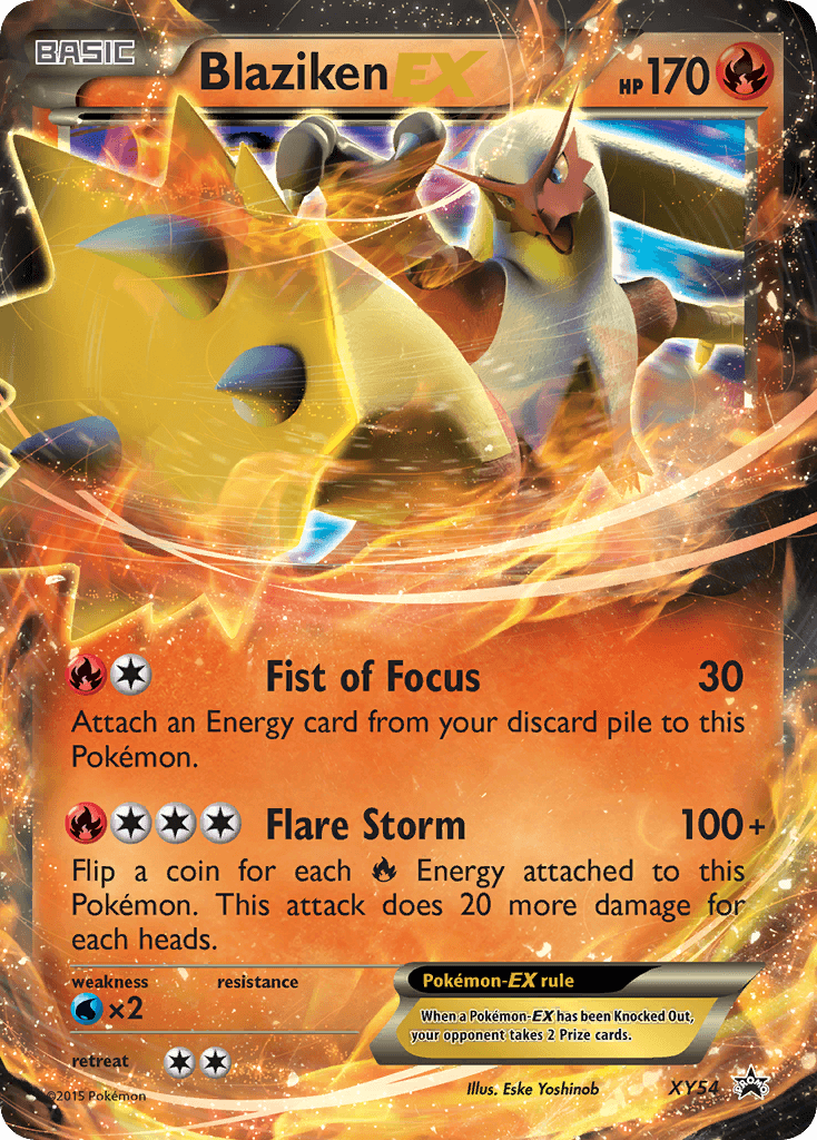 Blaziken EX (XY54) [XY: Black Star Promos] - Doe's Cards