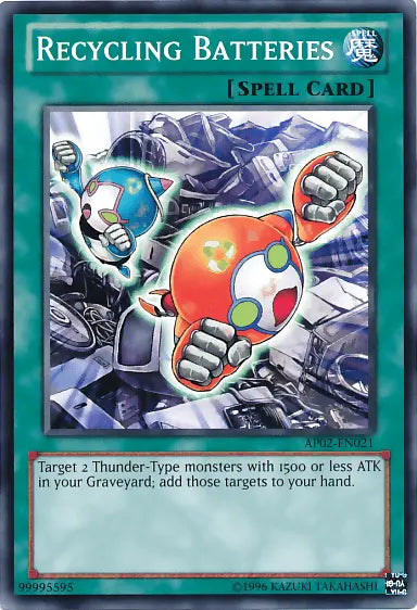 Recycling Batteries [AP02-EN021] Common - Doe's Cards
