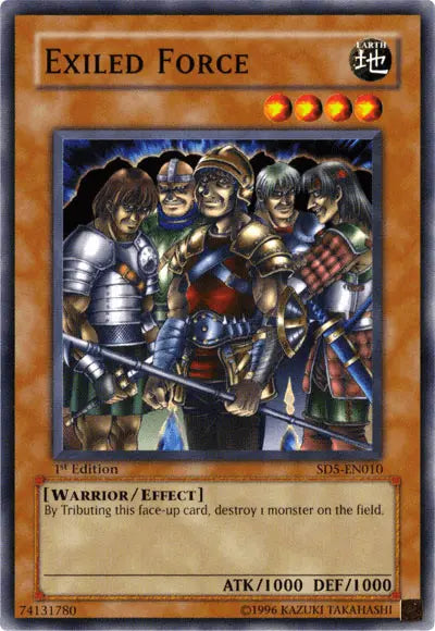 Exiled Force [SD5-EN010] Common - Doe's Cards