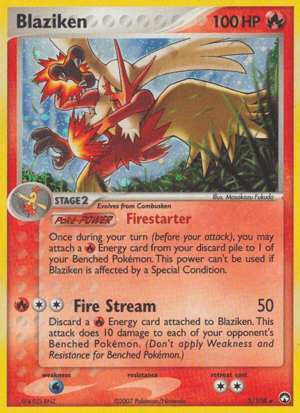 Blaziken (5/108) [EX: Power Keepers] - Doe's Cards