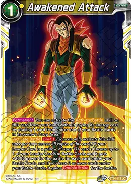 Awakened Attack (BT14-119) [Cross Spirits] - Doe's Cards