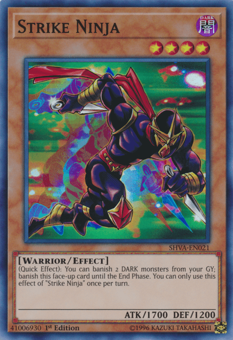 Strike Ninja [SHVA-EN021] Super Rare - Doe's Cards