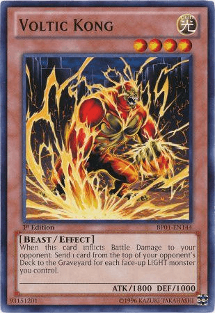 Voltic Kong [BP01-EN144] Common - Doe's Cards