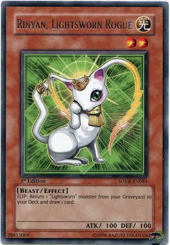 Rinyan, Lightsworn Rogue [SOVR-EN083] Rare - Doe's Cards