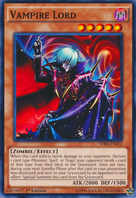 Vampire Lord [SDKS-EN012] Common - Doe's Cards