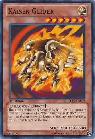 Kaiser Glider [SDBE-EN009] Common - Doe's Cards