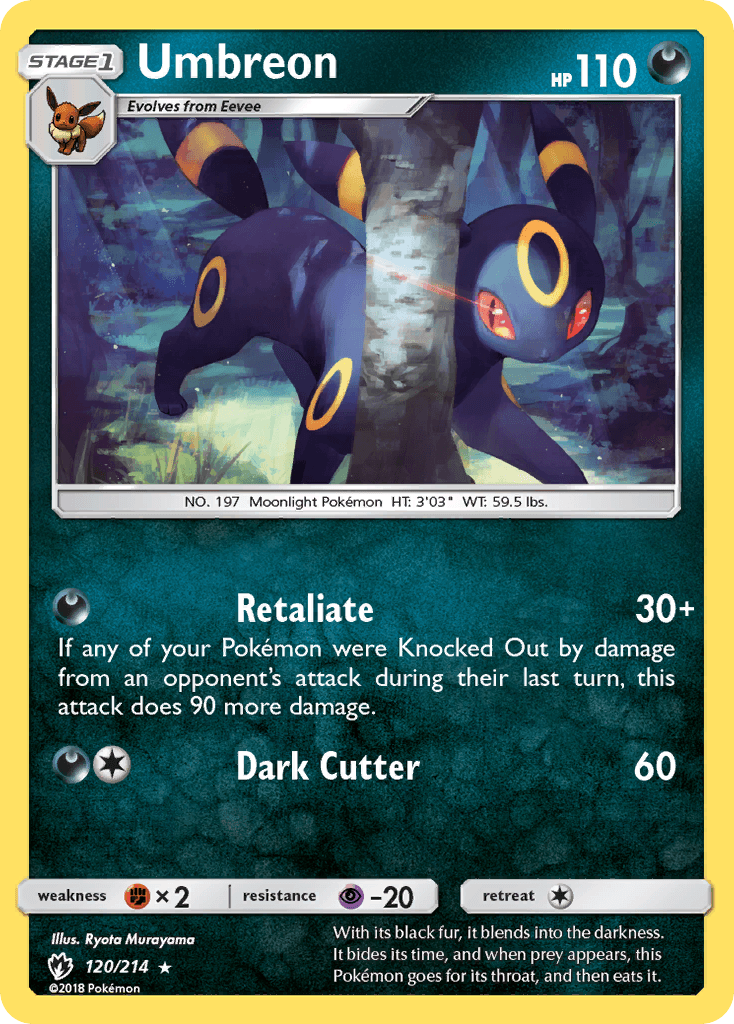 Umbreon (120/214) [Sun & Moon: Lost Thunder] - Doe's Cards