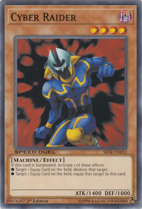 Cyber Raider [SBTK-EN012] Common - Doe's Cards
