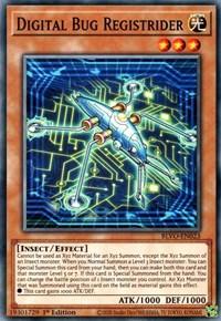 Digital Bug Registrider [BLVO-EN023] Common - Doe's Cards