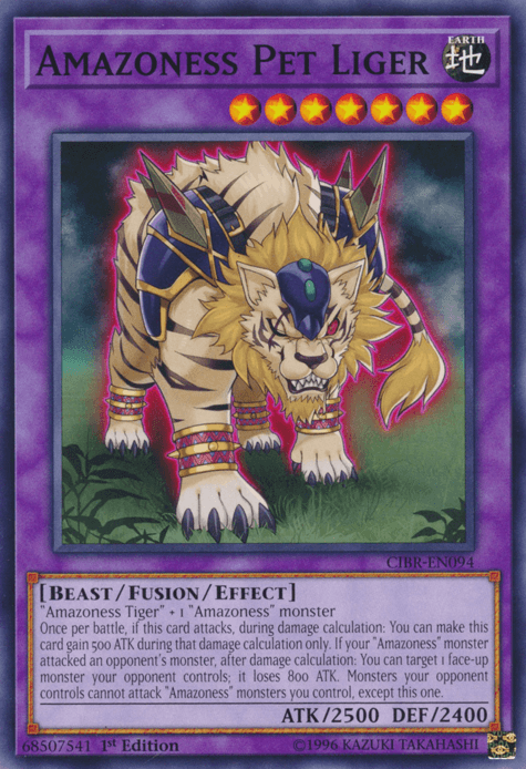 Amazoness Pet Liger [CIBR-EN094] Common - Doe's Cards