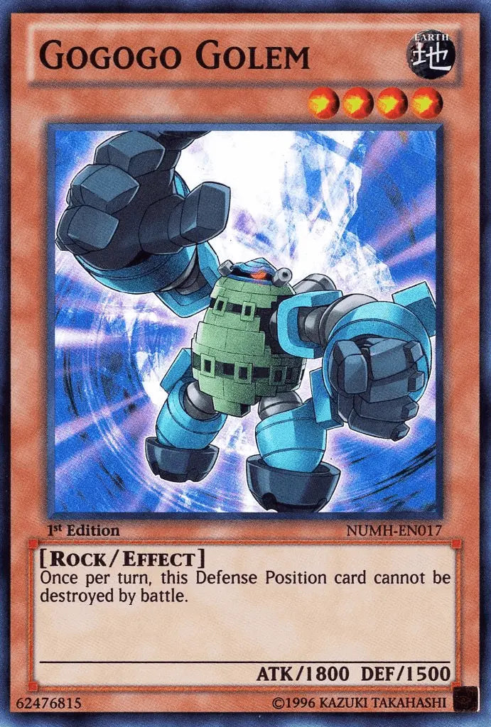 Gogogo Golem [NUMH-EN017] Super Rare - Doe's Cards