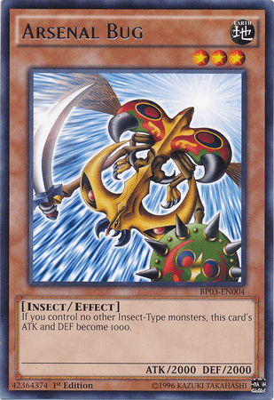 Arsenal Bug [BP03-EN004] Rare - Doe's Cards