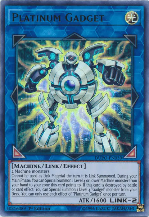 Platinum Gadget [DUPO-EN039] Ultra Rare - Doe's Cards