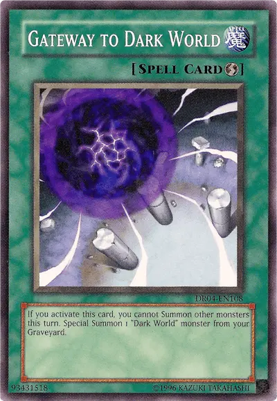 Gateway to Dark World [DR04-EN108] Common - Doe's Cards