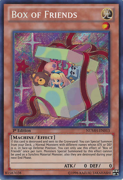 Box of Friends [NUMH-EN013] Secret Rare - Doe's Cards