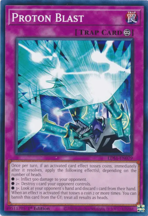 Proton Blast [LDS1-EN079] Common - Doe's Cards