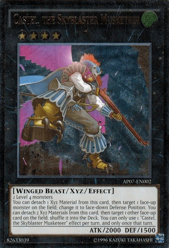 Castel, the Skyblaster Musketeer [AP07-EN002] Ultimate Rare - Doe's Cards