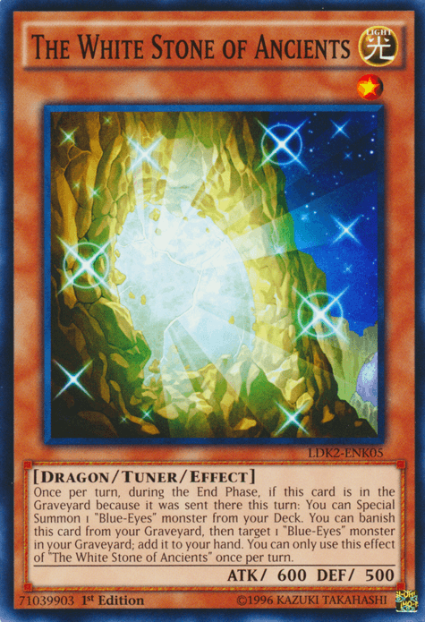 The White Stone of Ancients [LDK2-ENK05] Common - Doe's Cards