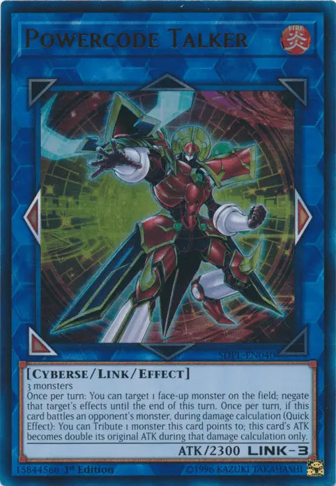 Powercode Talker [SDPL-EN040] Ultra Rare - Doe's Cards