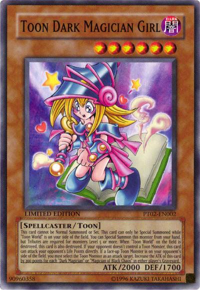 Toon Dark Magician Girl [PT02-EN002] Common - Doe's Cards