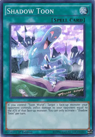 Shadow Toon [DRL2-EN025] Super Rare - Doe's Cards