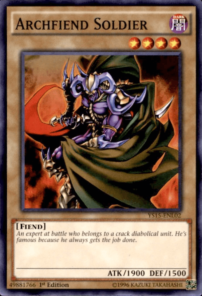 Archfiend Soldier [YS15-ENL02] Common - Doe's Cards