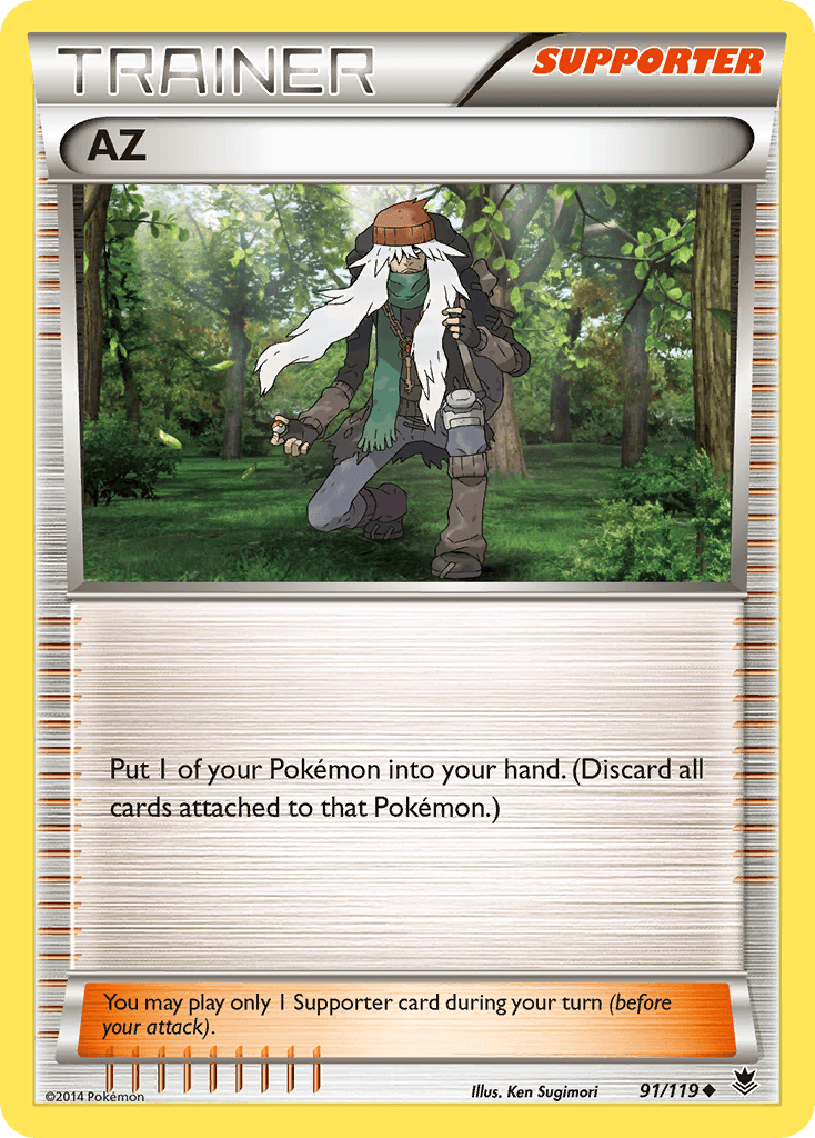 AZ (91/119) [XY: Phantom Forces] - Doe's Cards