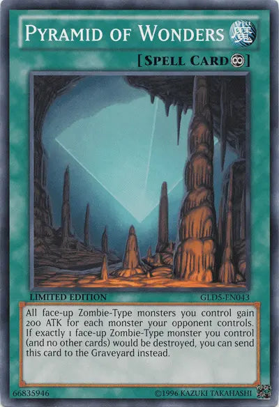 Pyramid of Wonders [GLD5-EN043] Common - Doe's Cards