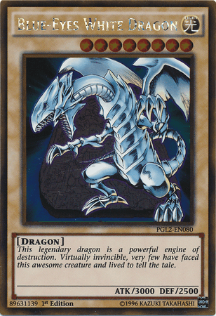 Blue-Eyes White Dragon [PGL2-EN080] Gold Rare - Doe's Cards