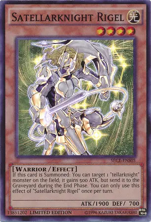 Satellarknight Rigel [SECE-ENS05] Super Rare - Doe's Cards